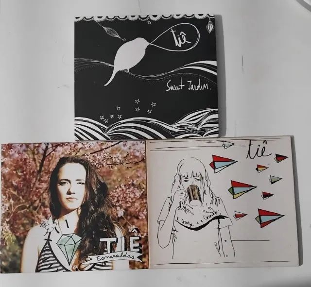 CD Tiê "SWEET JARDIM"+"ESMERALDAS"+"A CORUJA E O CORAÇÃO"