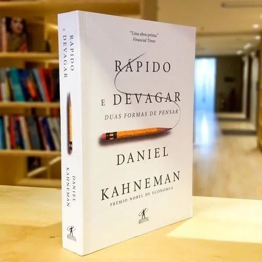 Livro Rápido e Devagar - Daniel Kahneman