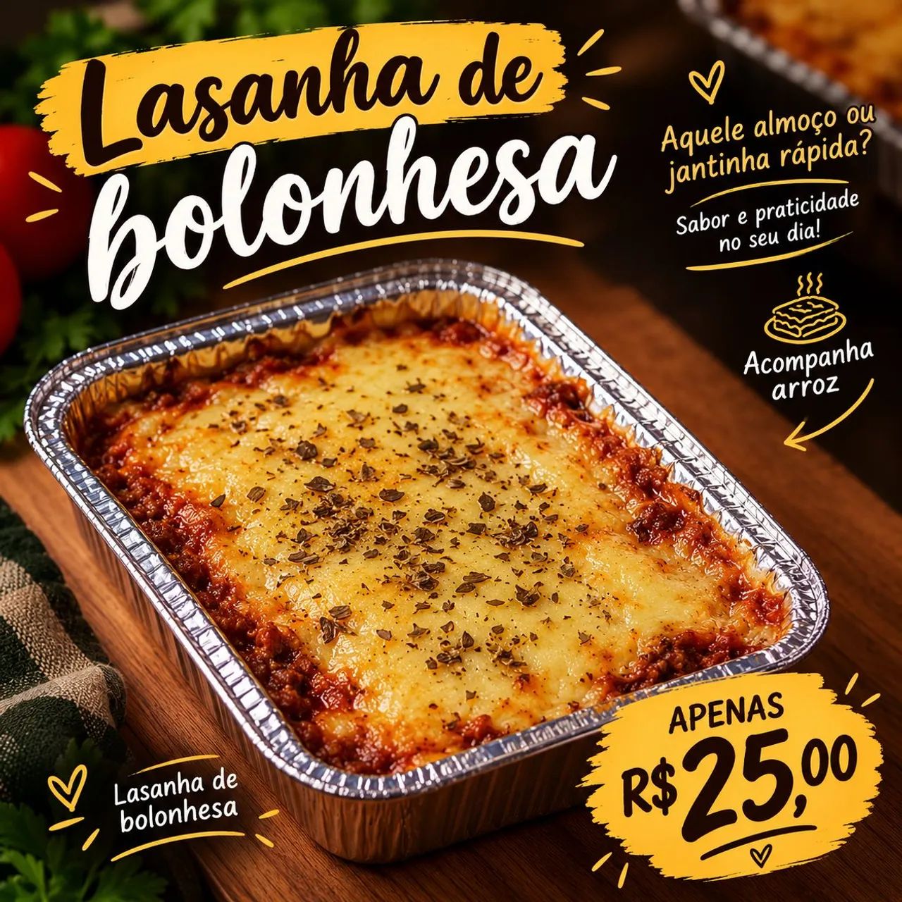Lasanha bolonhesa 