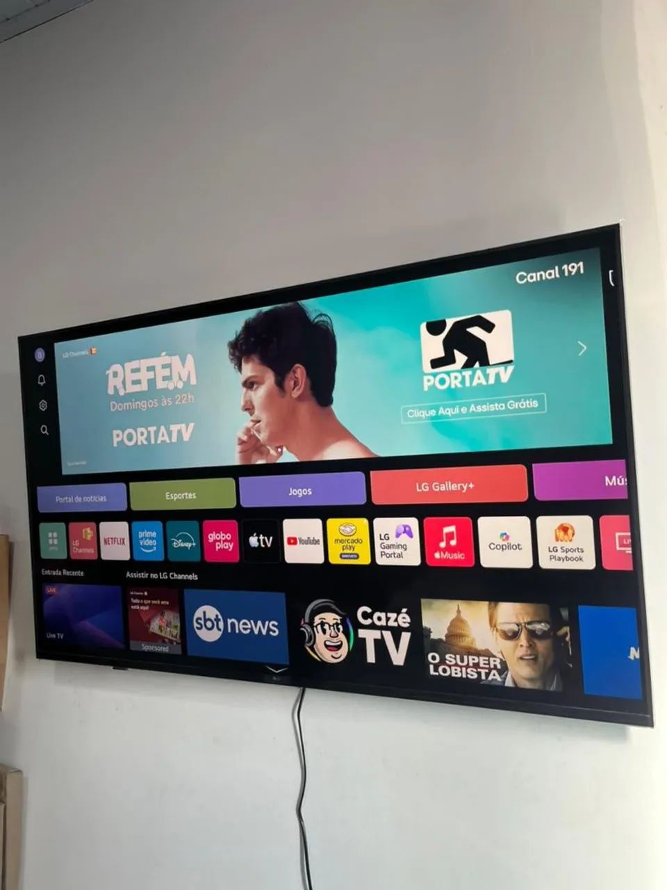 TV LG 4k AI 50 polegadas ZERO!!