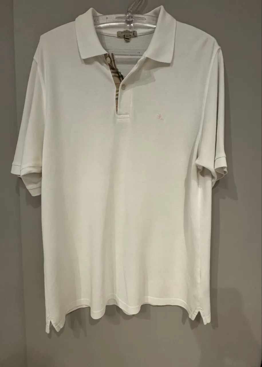 Camisa Burberry Polo original branca