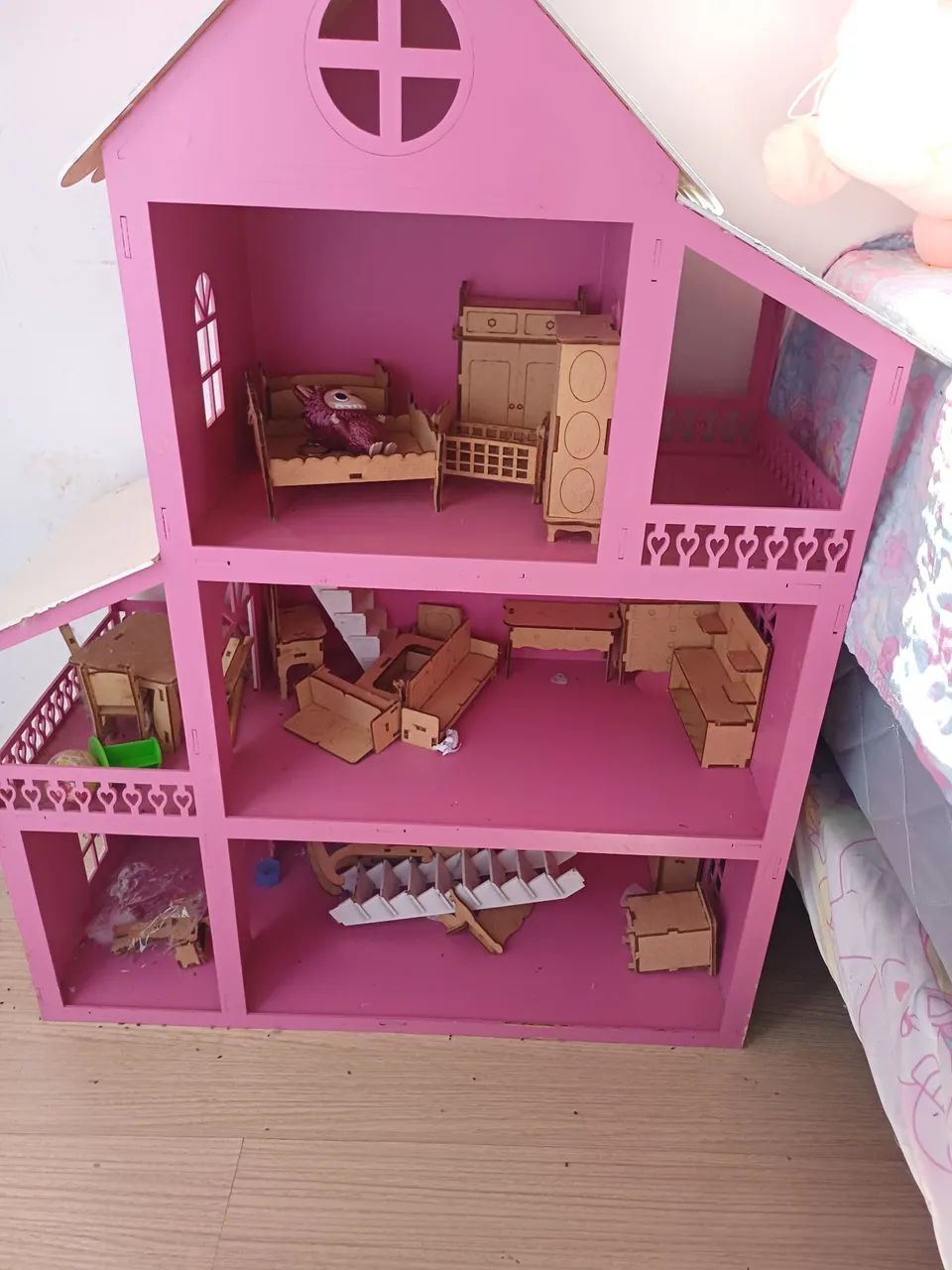 Casa da barbie com móveis  - Foto 3