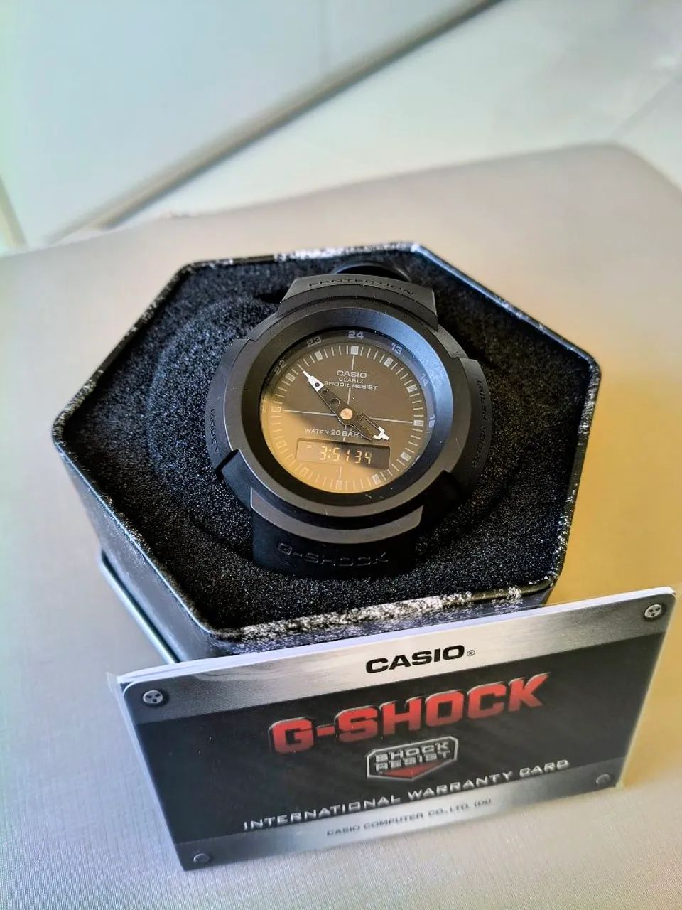 Casio G-Shock DIGITAL-ANALÓGICO AW-500 - Foto 2