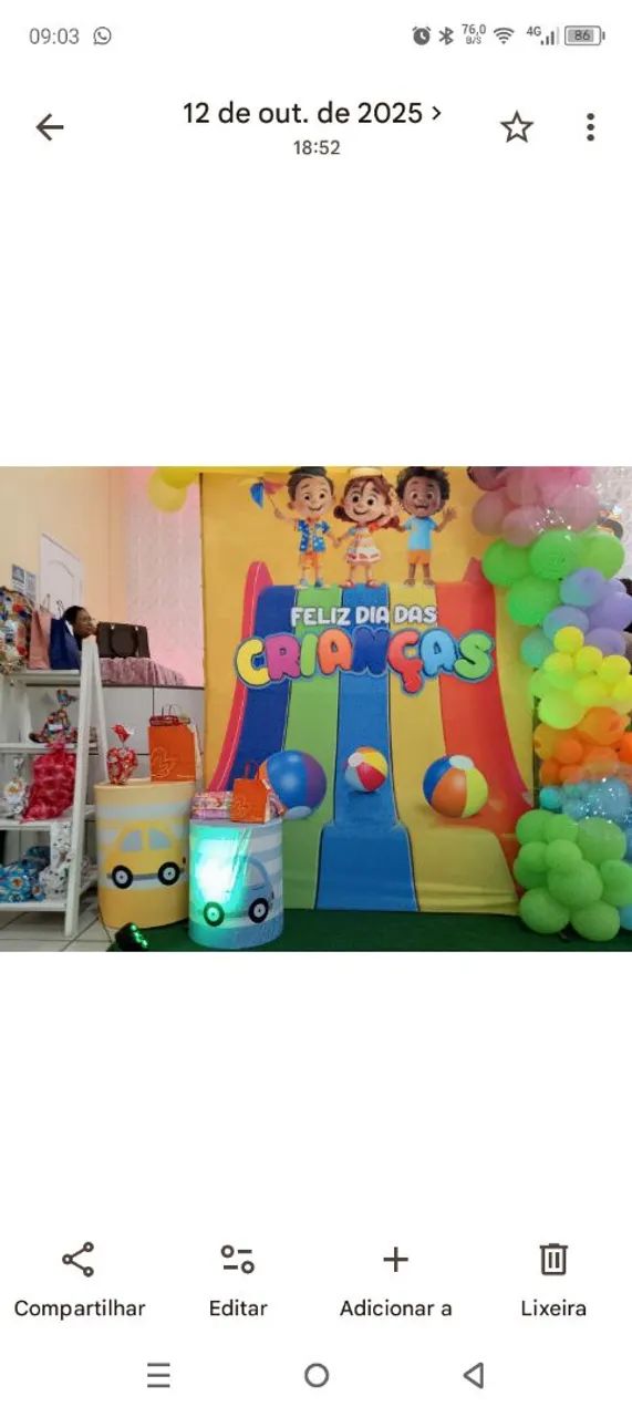 Painel dia das crianças  - Foto 2