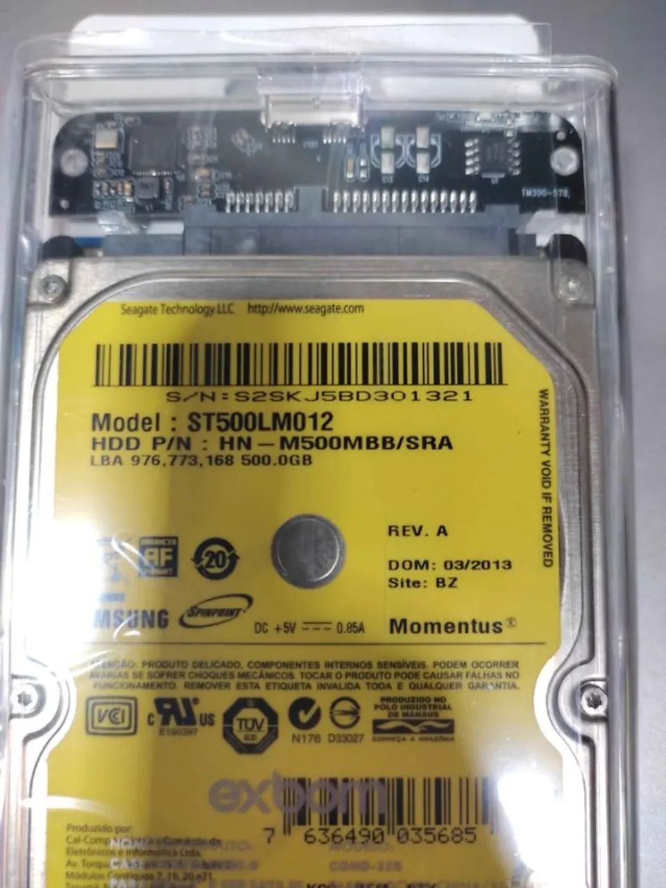 Hd externo 500gb 100% nos programas (PS3, PS4, XBOX, PC, NOTEBOOK) - Foto 2