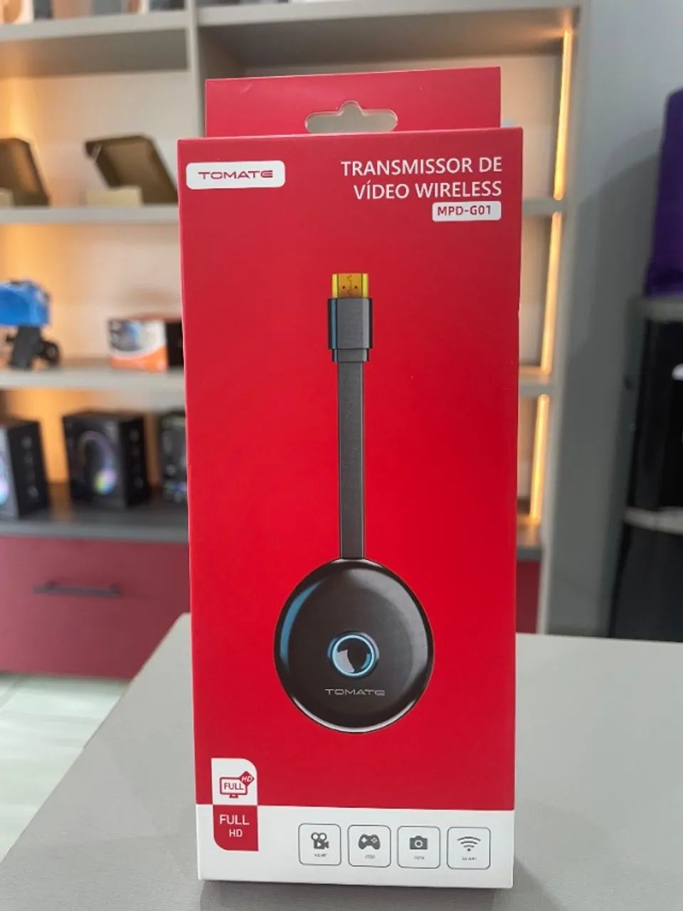 Transmissor de vídeo wireless HDMI WIFI - Foto 2