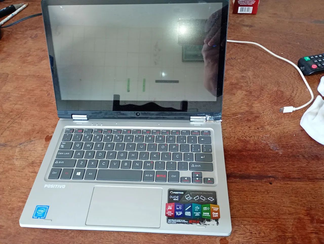 Netbook positivo pra tirar peça  - Foto 4