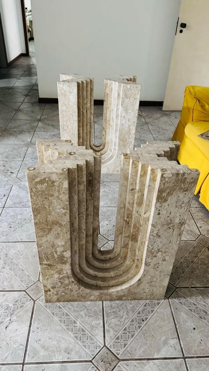 Pés de mesa de granito 