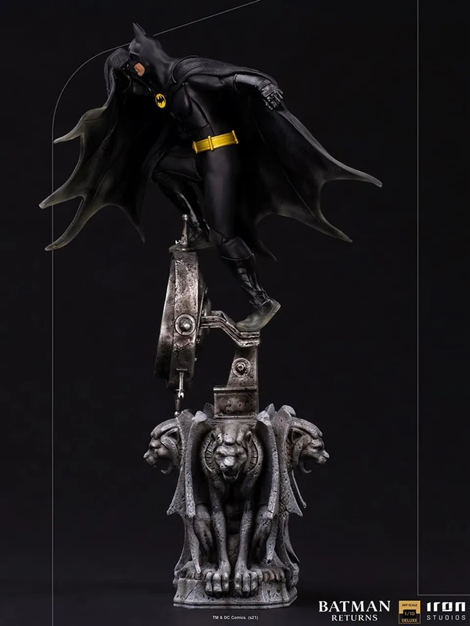 BATMAN DELUXE 1/10 - BATMAN RETURNS Iron Studios | Michael Keaton | Edição Limitada - Foto 2