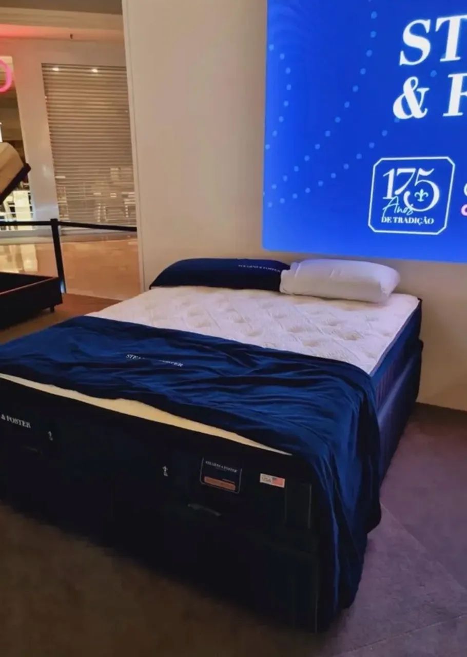 Cama King Box Baú - original dos EUA - Foto 5