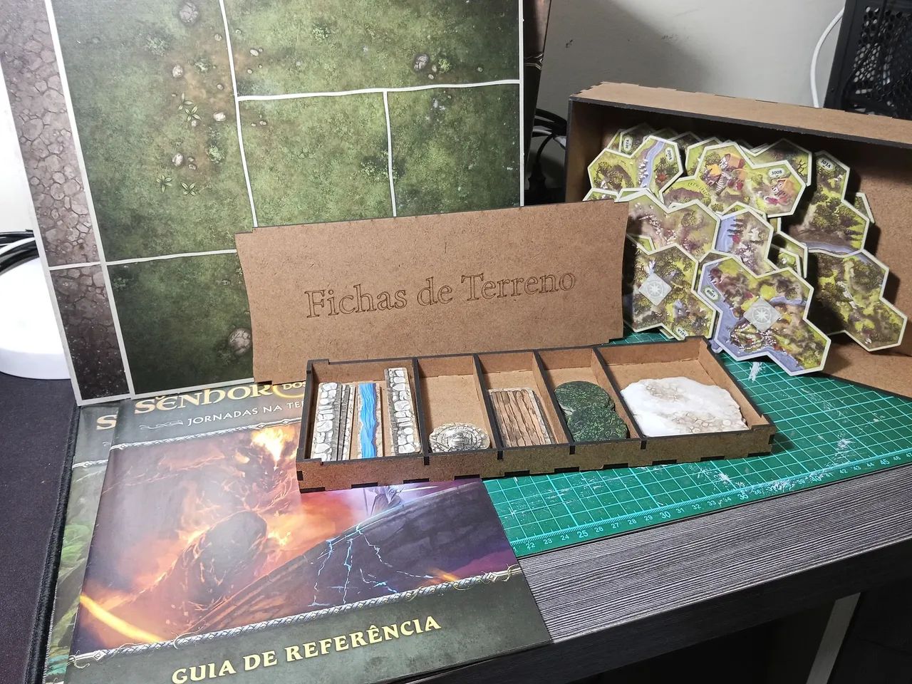 Boardgame senhor dos aneis jornadas - Foto 2