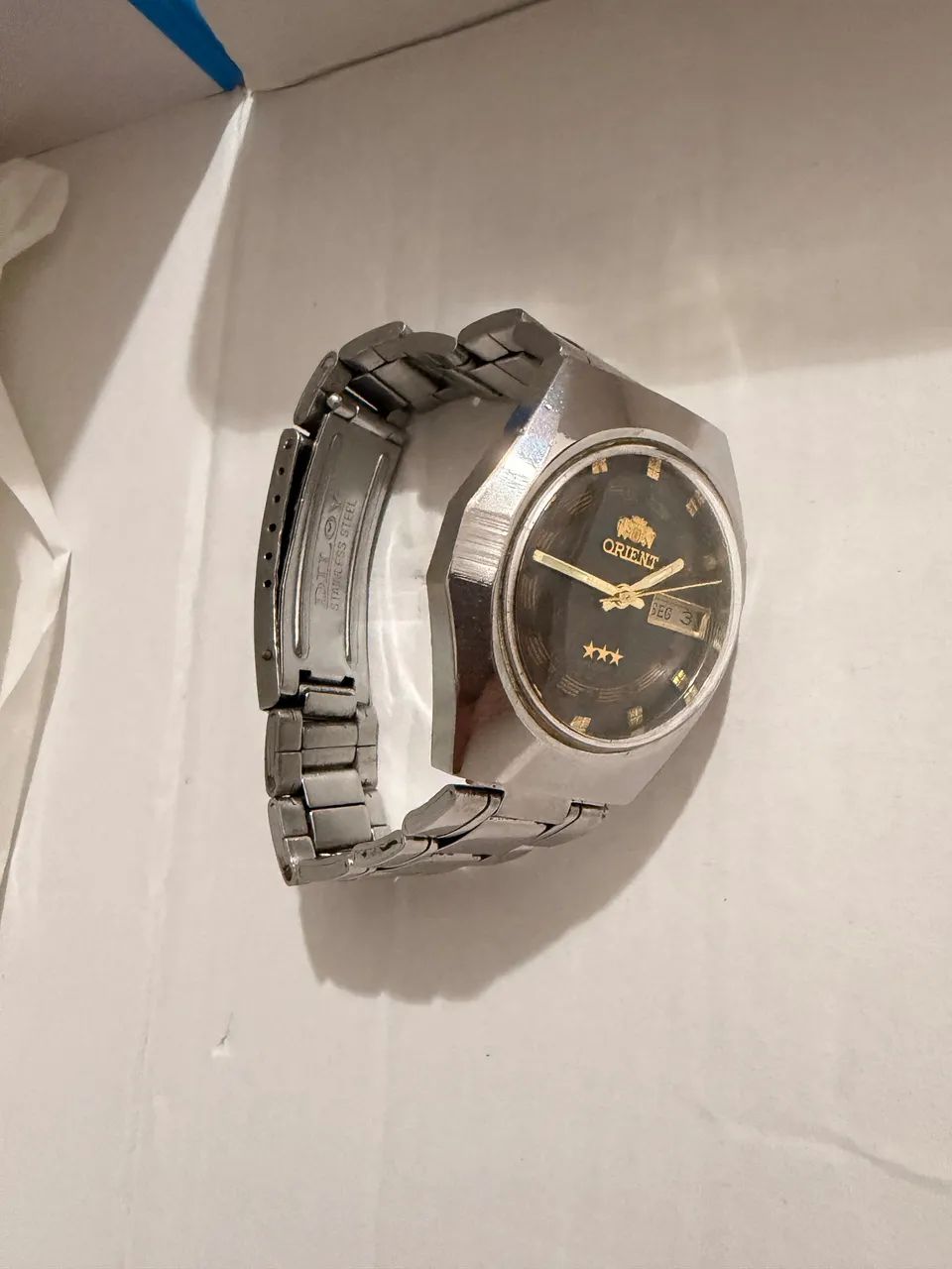 洋楽 L o r i G o l d Relógio Orient Neo Vintage Masculino Analógico MBSC1038P1PX