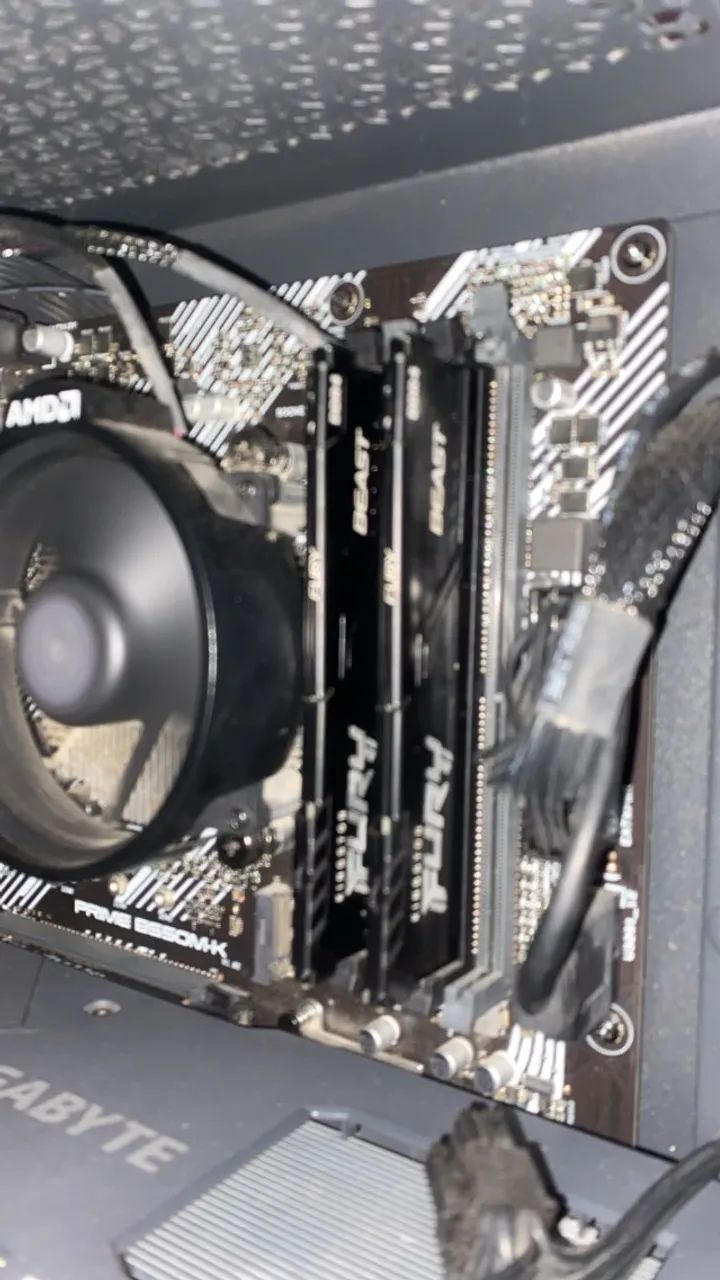 PC Gamer Completo com Gabinete FURY e Iluminação RGB