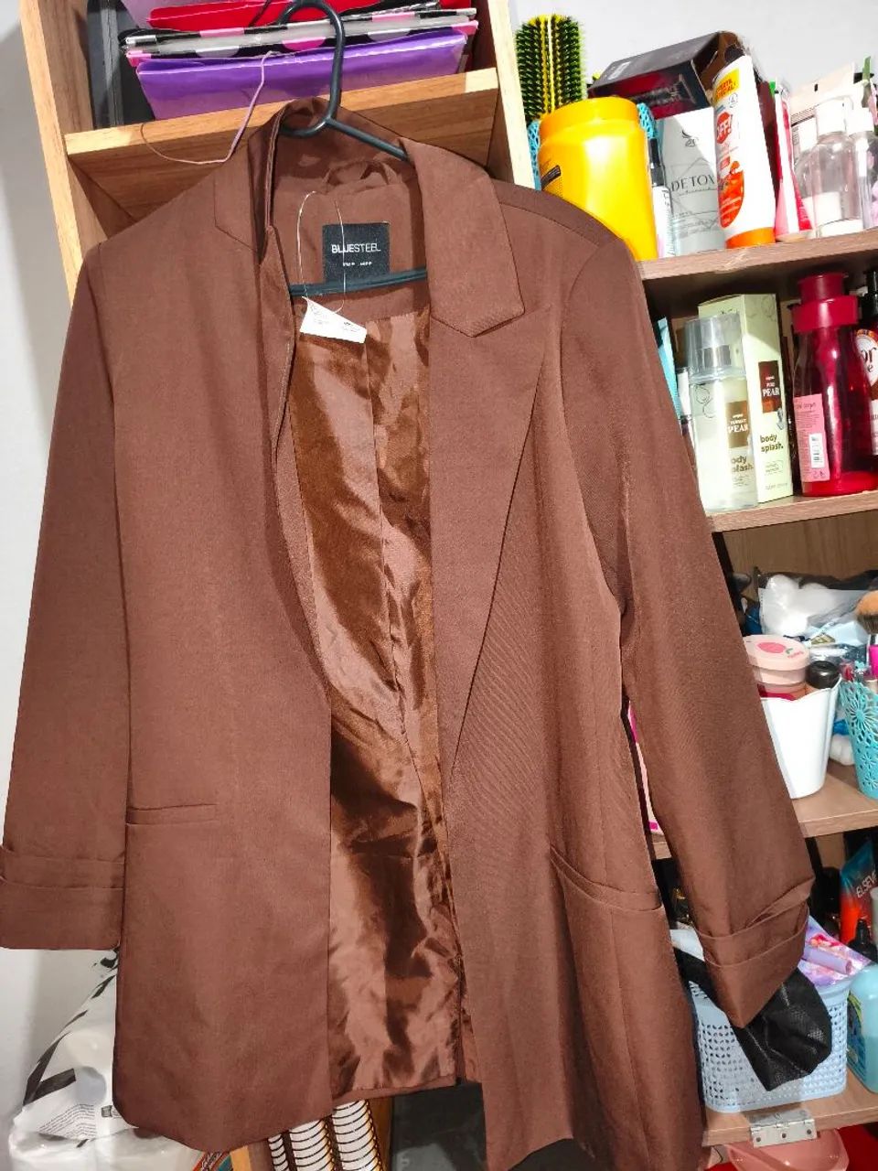Blazer Marrom (Renner) com Etiqueta/Tamanho P - Foto 2