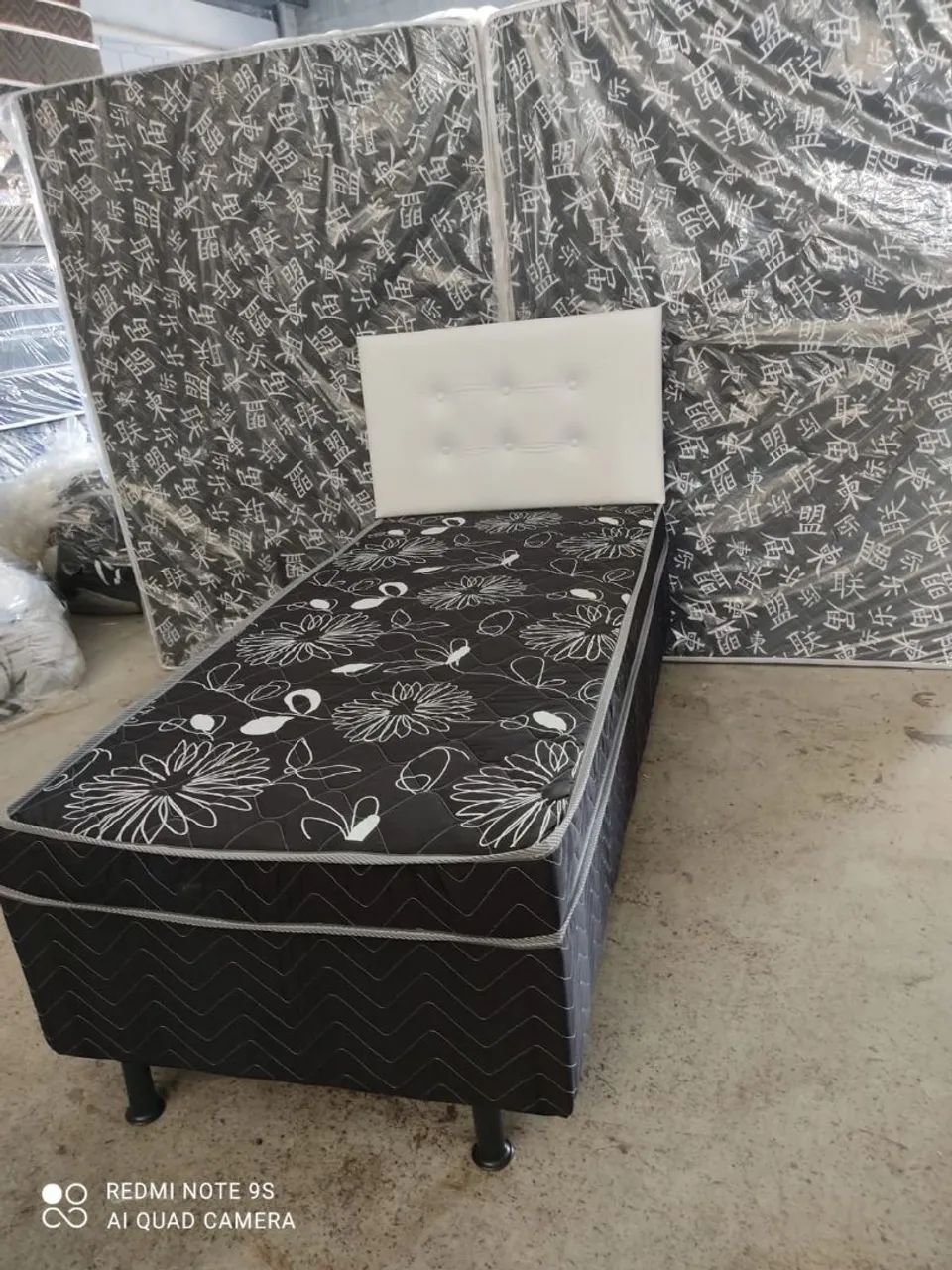 Cama box solteiro 