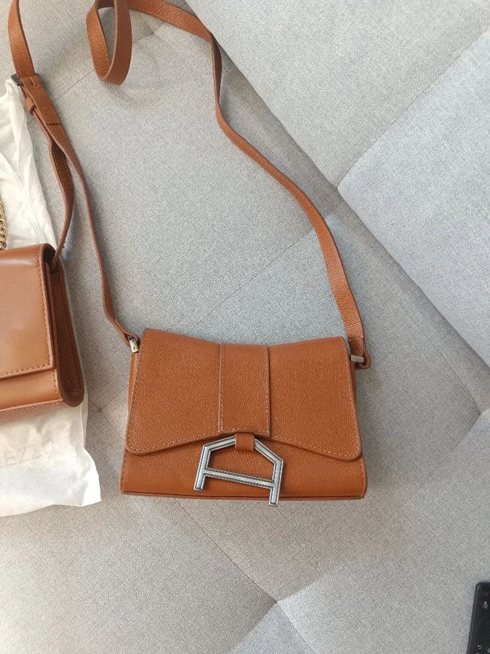 Bolsa Arezzo original couro legítimo 