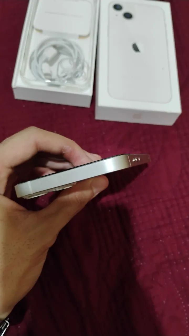 iPhone 13 128GB branco todo original - Foto 2