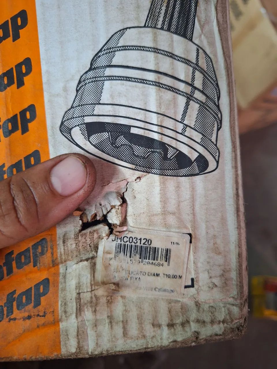 Vendo Juntas Homocineticas e pastilhas pra Ducato e Jumper R$ 500,00 tudo - Foto 3