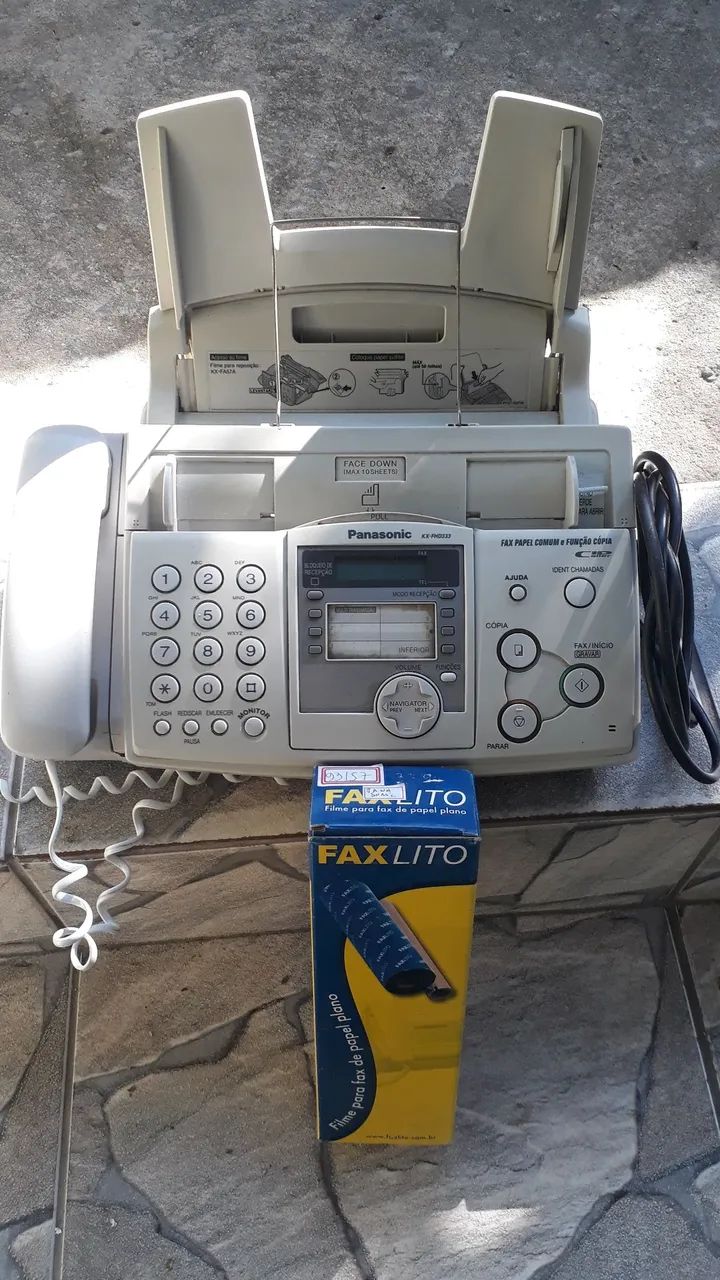 Aparelho  de Fax Panasonic.  - Foto 2