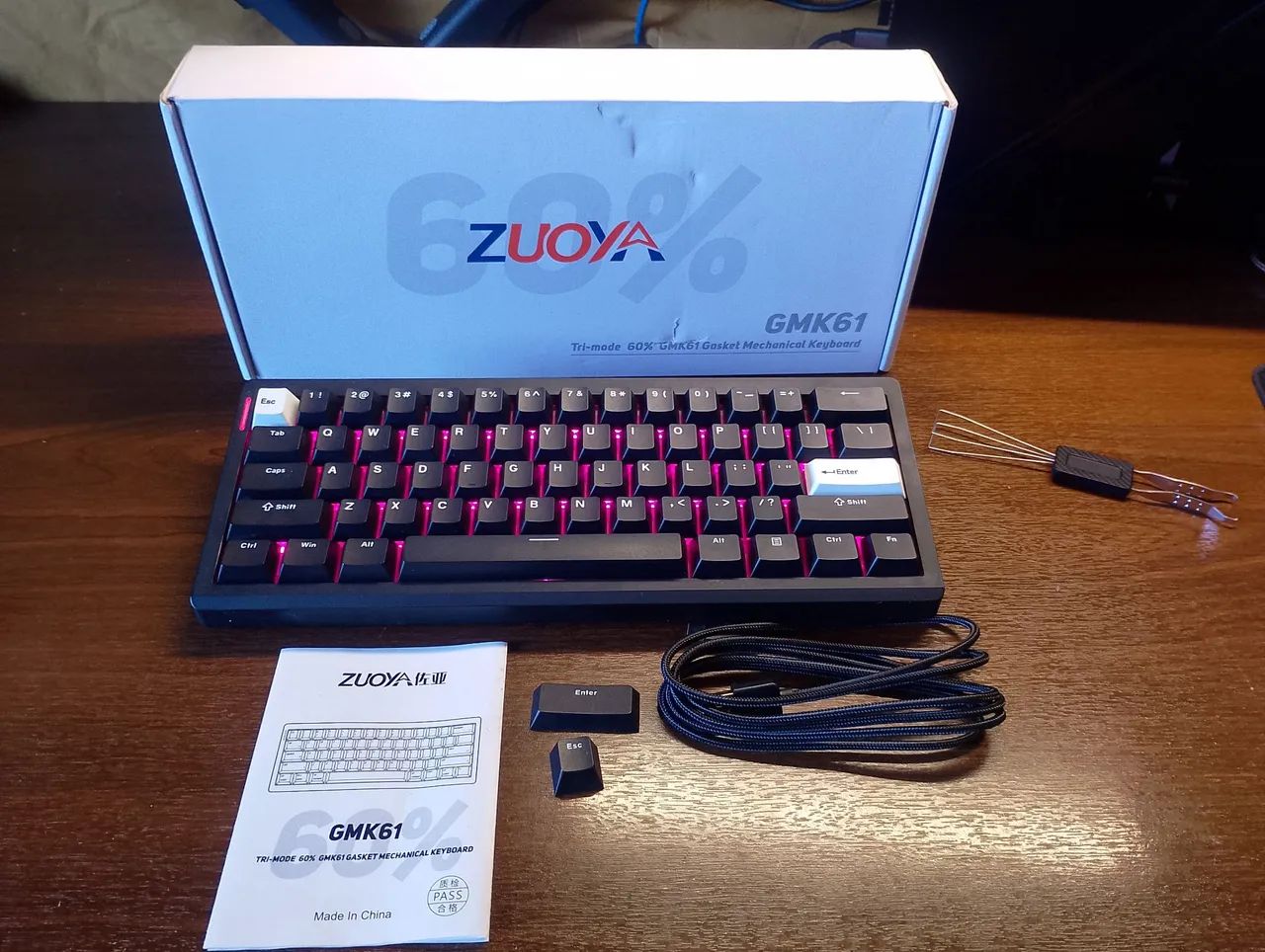 Teclado Zuoya GMK61 - Foto 3