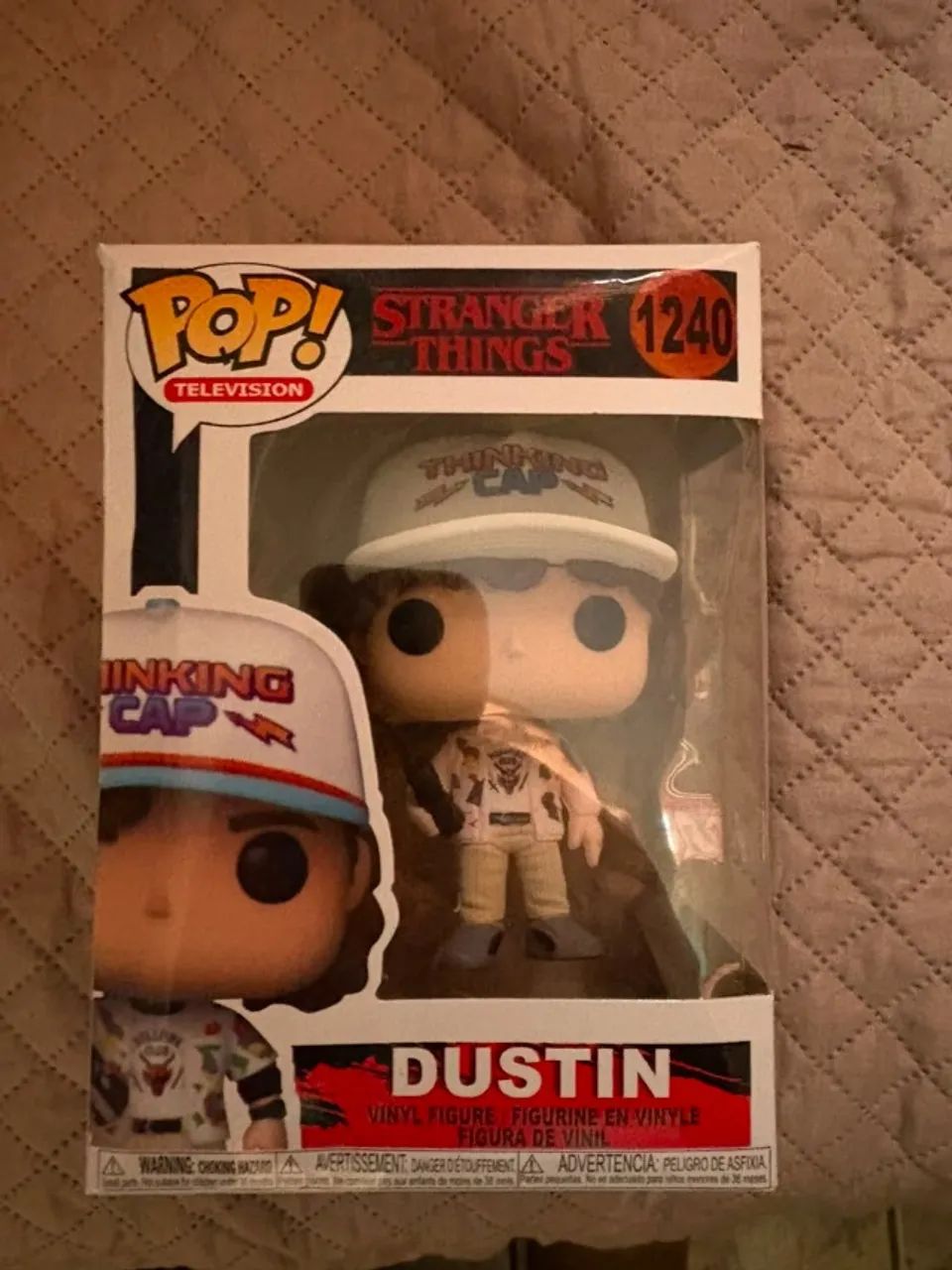 FUNKO POP DUSTIN 1240 STANGER THINKS