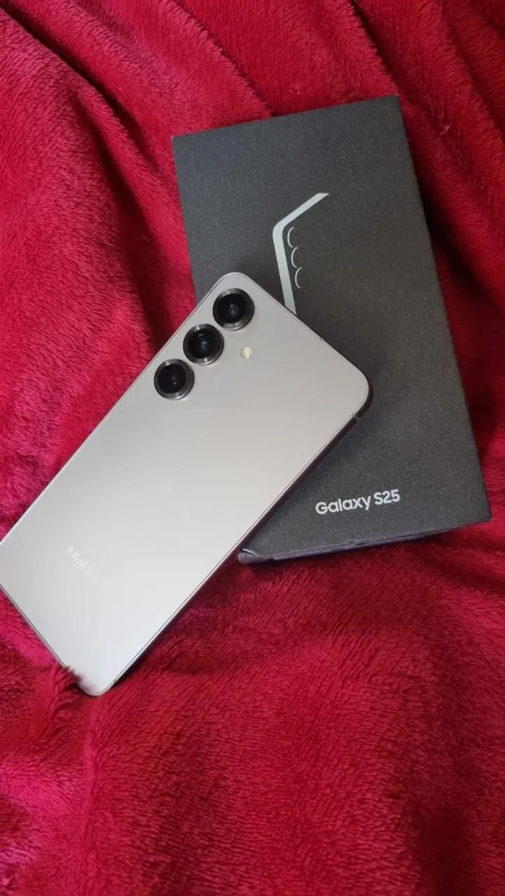 Samsung S25 256GB zerado TOP!!!