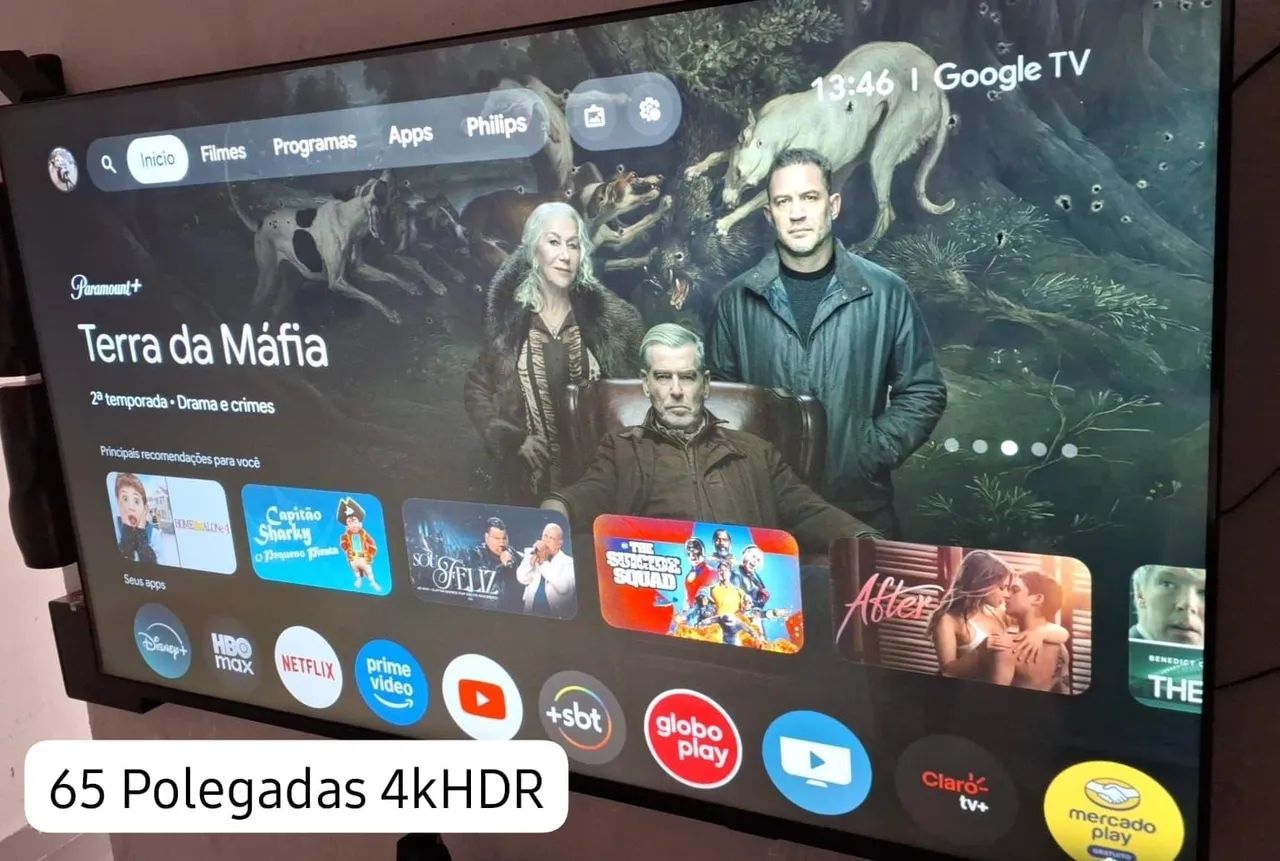 Tv 65 polegadas 4k HDR NOVA