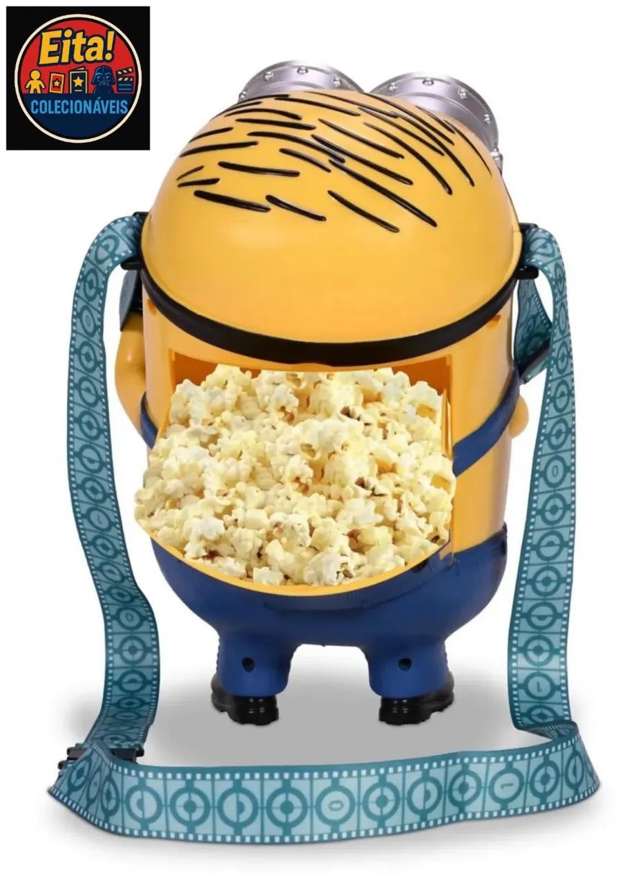 Balde de Pipoca Minions Henry Cinépolis - Foto 2