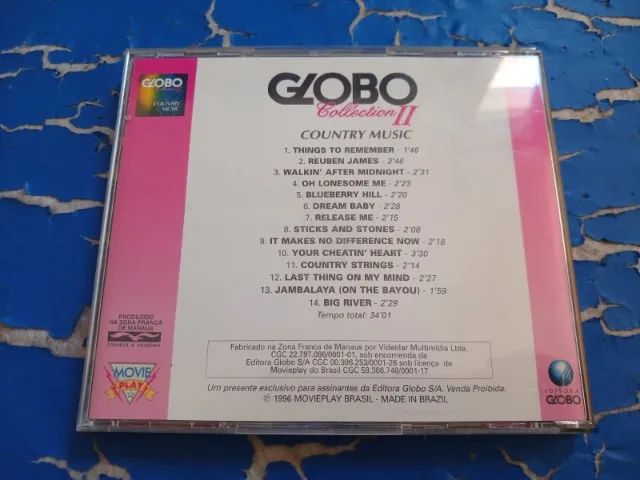CD Globo Collection II Country Music - Foto 3