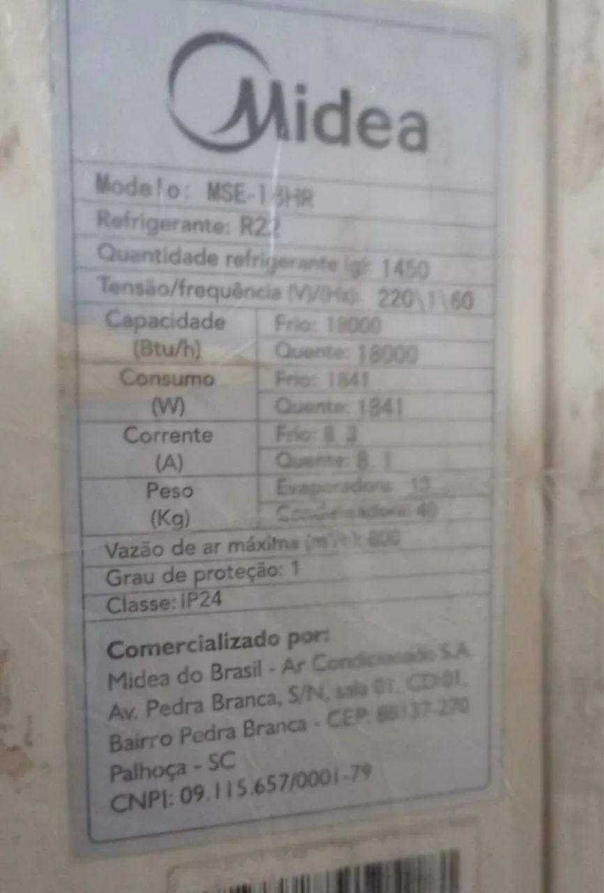 VENDO AR CONDICIONADO 