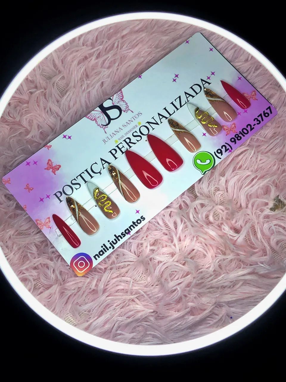 POSTIÇA PERSONALIZADA~SOB ENCOMENDA