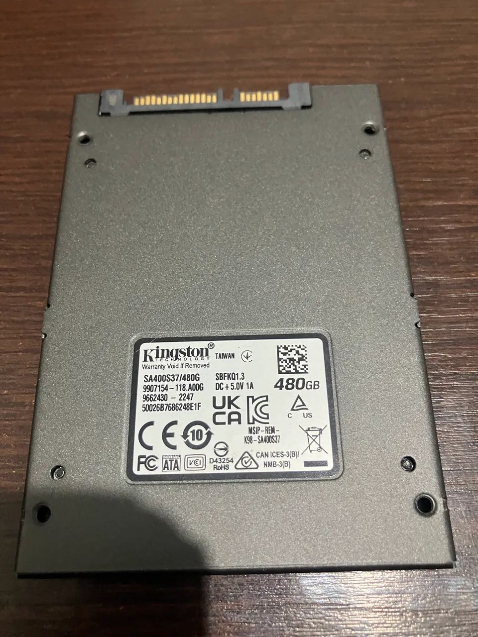 SSD 480 Kingston