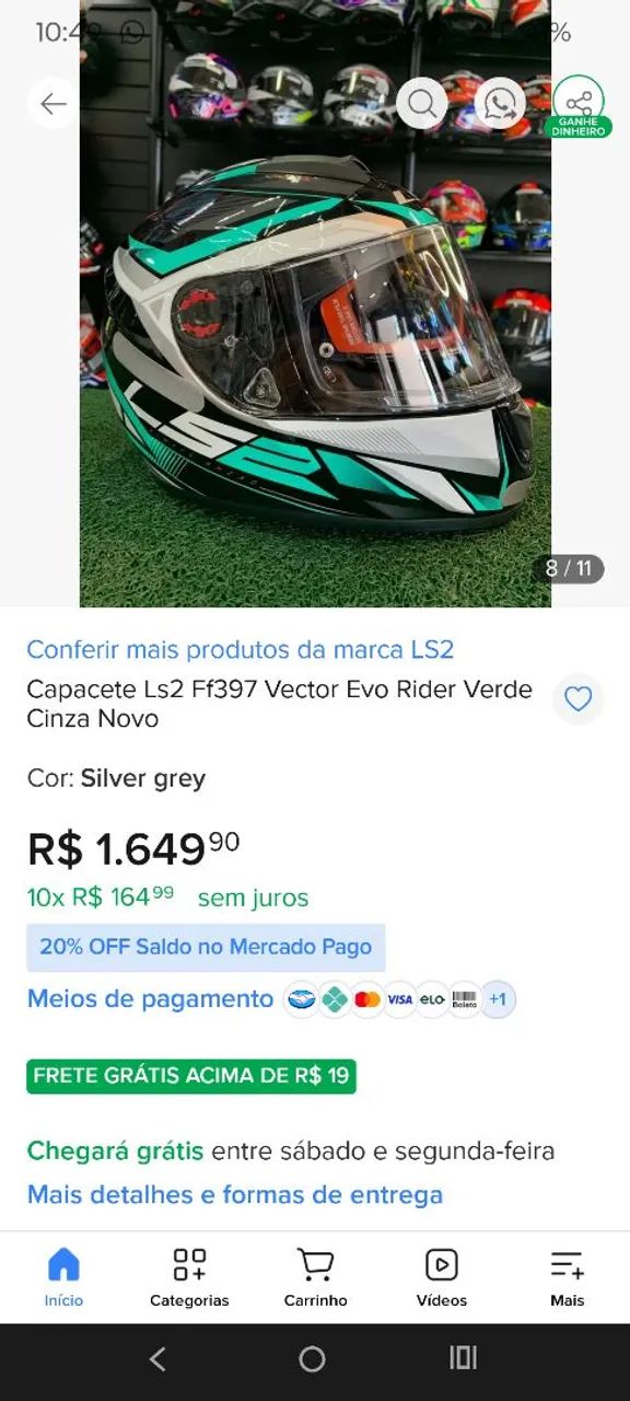 Capacete ls2  - Foto 5