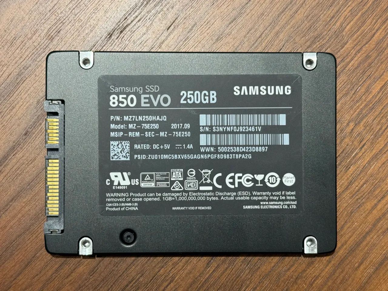 Samsung SSD 850 EVO de 250 GB - Armazenamento - Vila Nova, Jaraguá