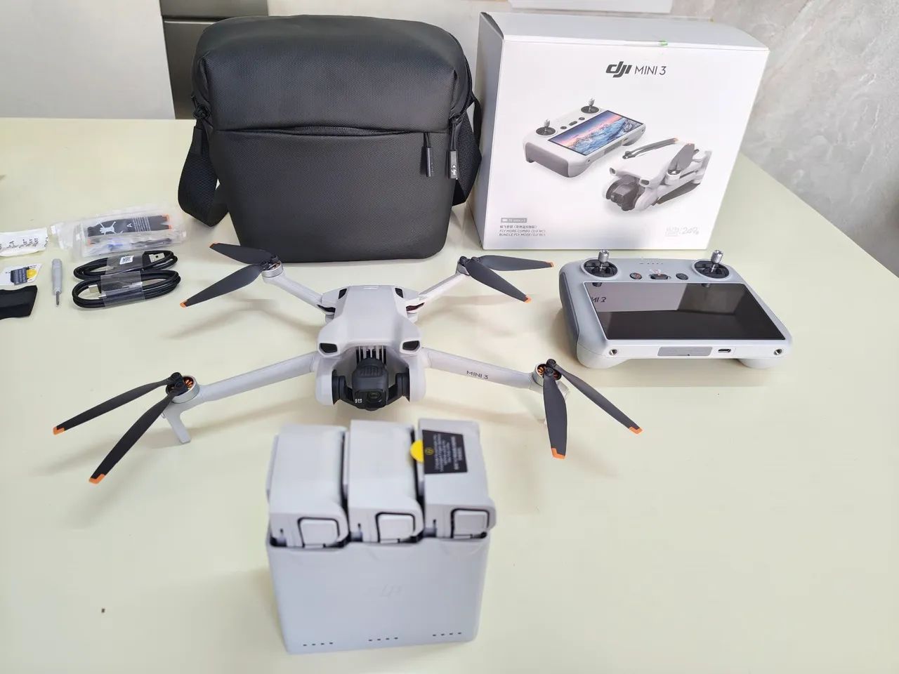 Drone DJI Mini 3 COMBO completo!  Anatel e Nacional já Homologado!  - Foto 2
