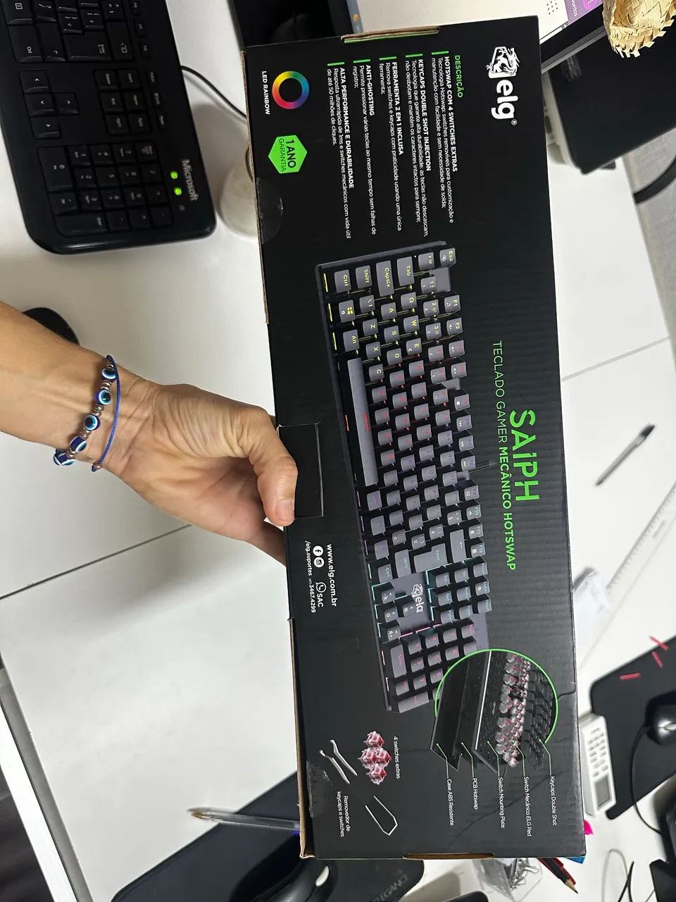TECLADO GAMER MECÂNICO HOTSWAP - Foto 3