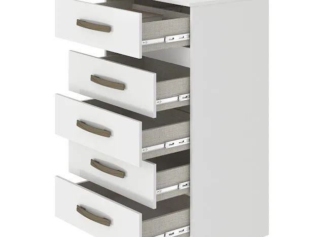 Comoda Malta Co250 5g C/ Pe - Branco - Foto 4