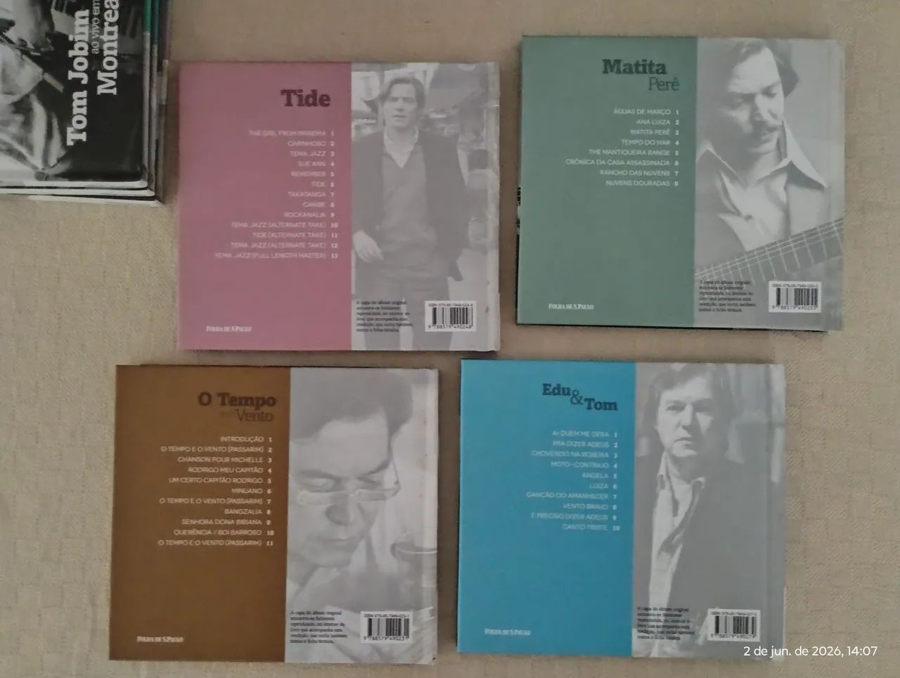 CDs Livretos Tom Jobim unidade - Foto 3