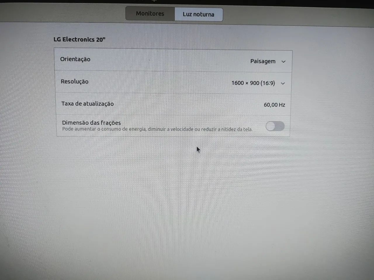 Monitor LG 20 polegadas 1600x900 HDMI e VGA - Foto 4