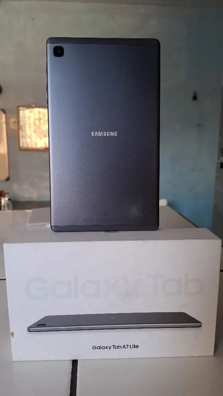 Tablet Tab A7 Lite Samsung 8.7 polegadas 32Gbs Chip 4G faz ligacao (Act cartao ) - Foto 4