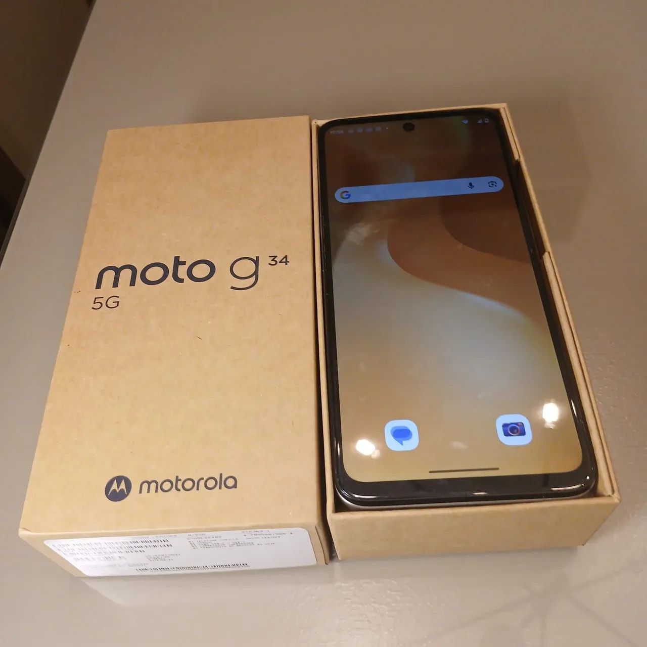 Moto G34 Branco 256GB