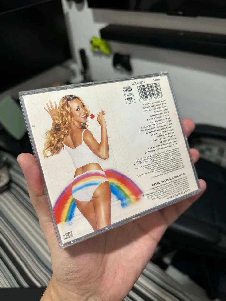 CD Mariah Carey (Glitter e Rainbow) - Foto 2