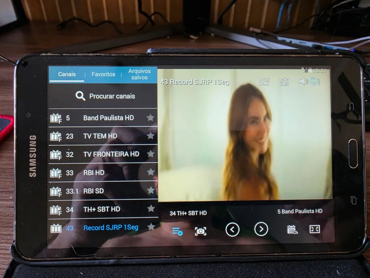 Tablet Samsung com TV digital integrada - Foto 3
