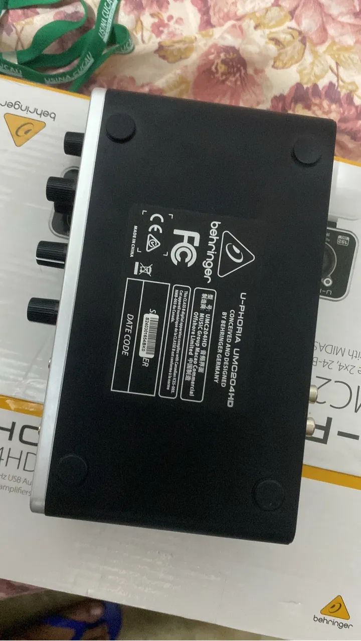 Placa de áudio behringer  - Foto 2