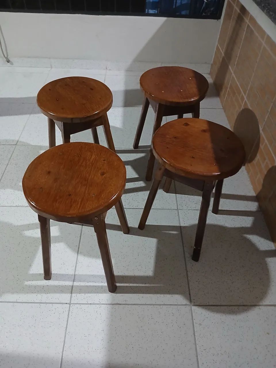 Tambores de madeiras 