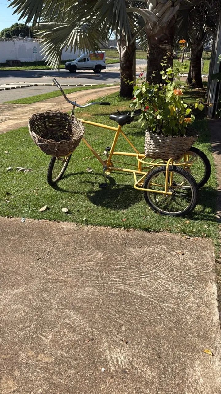 Bicicleta cargueira decorativa - Foto 2