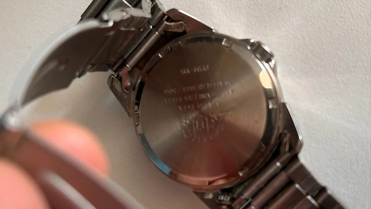 Relógio Orient quarts, pulseira metal  - Foto 5