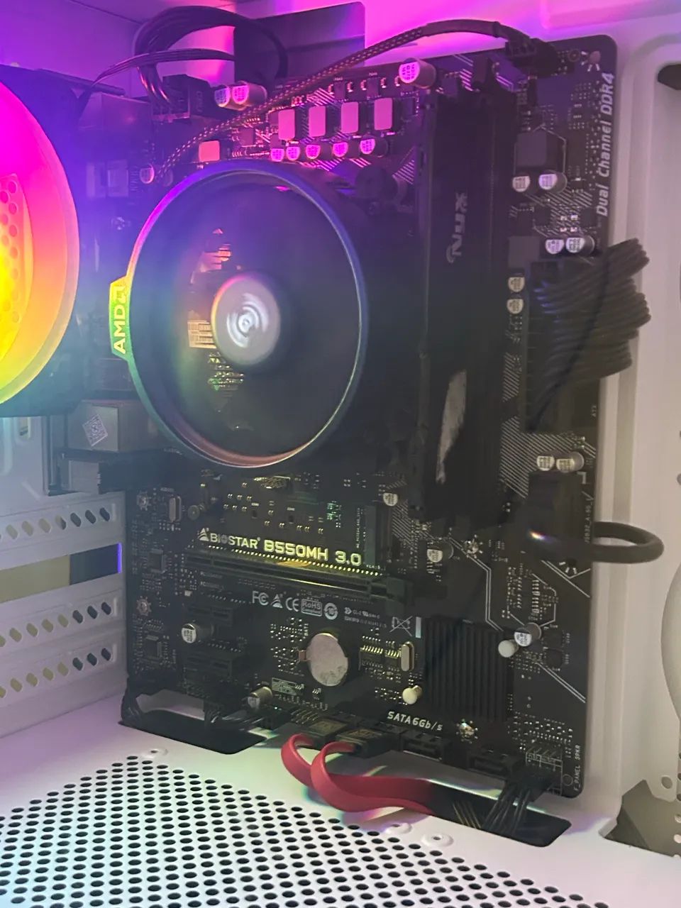 Pc gamer ryzen 5 4600g 16gb ddr4 - Foto 4