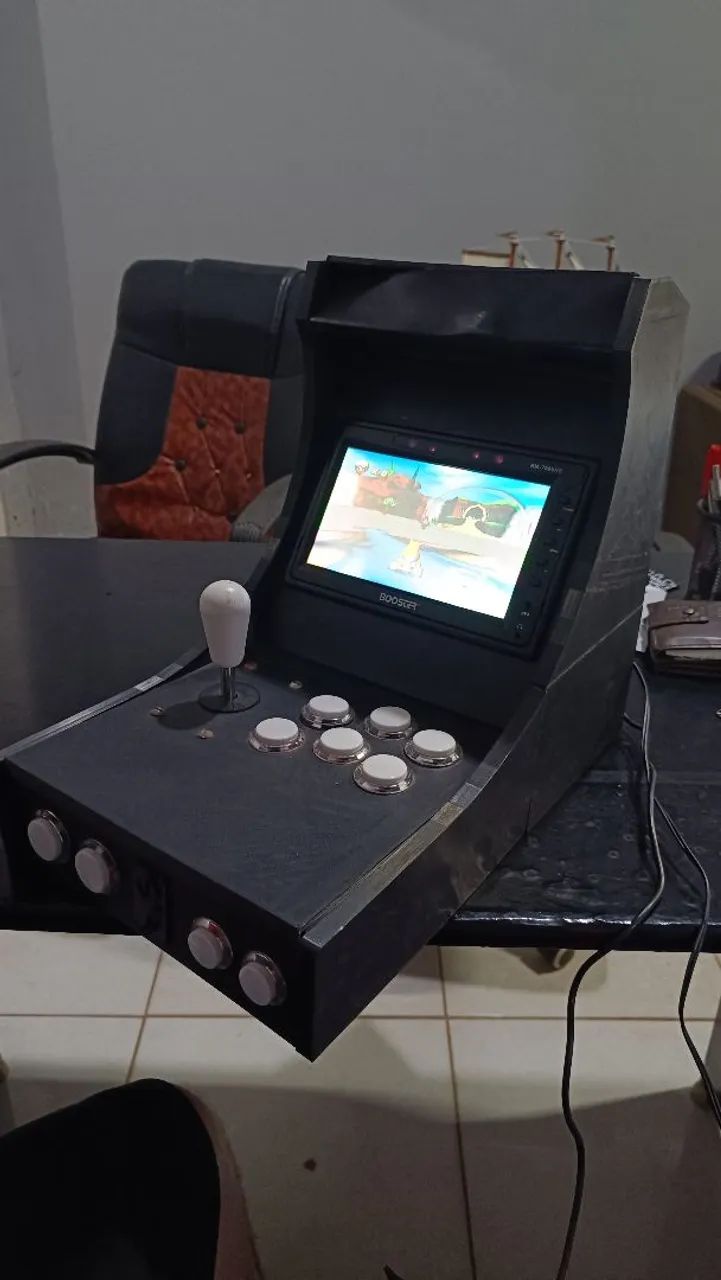Mini Fliperama Caseiro - Projeto próprio 