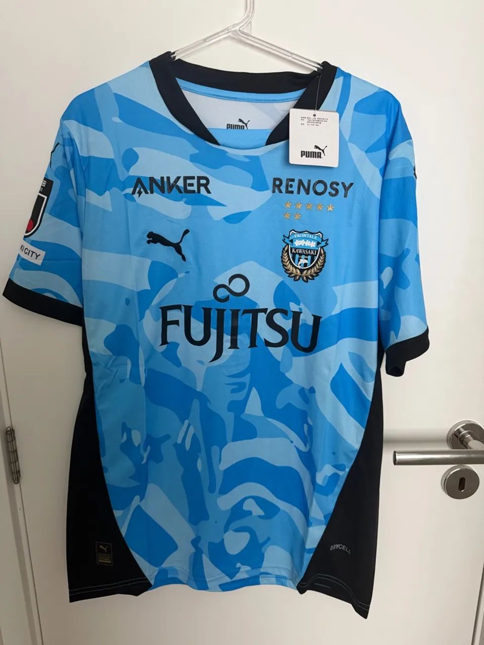 camisa Kawasaki frontale puma 2026 nova tam g Japão j league